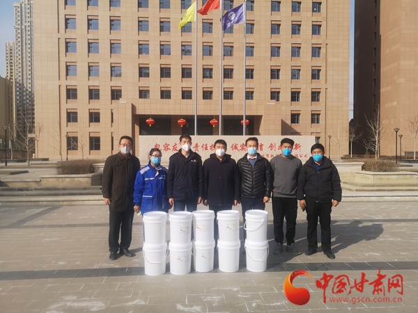 【甘肅全民戰(zhàn)“疫”】暖心！民革蘭州市委會(huì)捐助首批1噸防疫物資（圖）