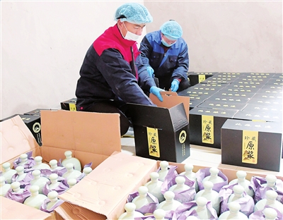 臨夏州康樂(lè)縣純糧醇酒業(yè)農(nóng)民專(zhuān)業(yè)合作社吸納十五名貧困戶(hù)人員