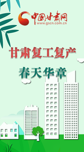 圖解|看！甘肅復工復產(chǎn)的“加速度”