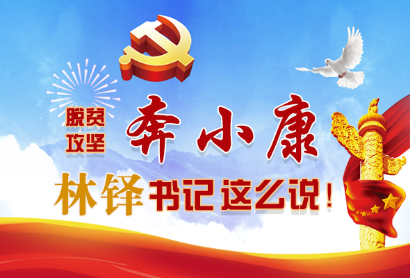 長(zhǎng)圖|脫貧奔小康，林鐸書(shū)記這么說(shuō)！