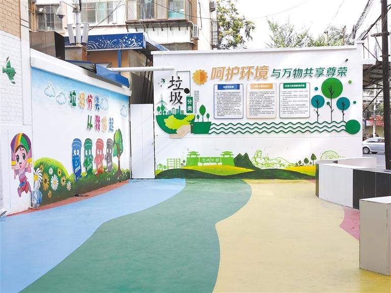 蘭州西固區(qū)打造多個小游園 小街巷成文明新地標