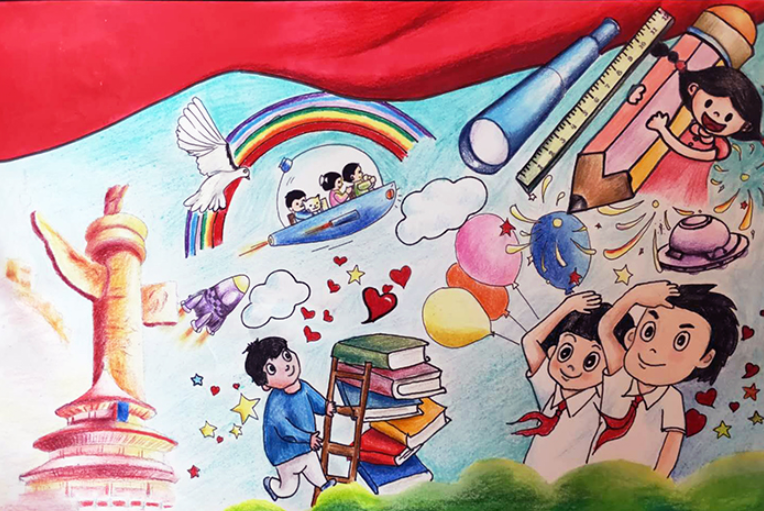 蘭州市第三屆青少年社會主義核心價(jià)值觀主題動漫設(shè)計(jì)作品征集評選展示（漫畫插畫 九）