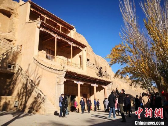 圖為敦煌莫高窟藏經(jīng)洞。(資料圖) 馮志軍 攝