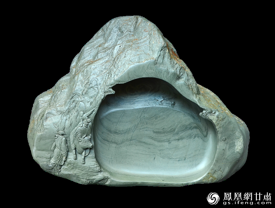 洮硯石質(zhì)細(xì)潤堅(jiān)實(shí)，潑墨如油不損毫，書寫流利生輝。資料圖