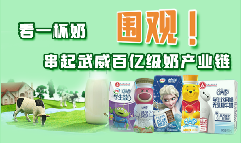 圖解|圍觀！看一杯奶串起武威百億級(jí)奶產(chǎn)業(yè)鏈