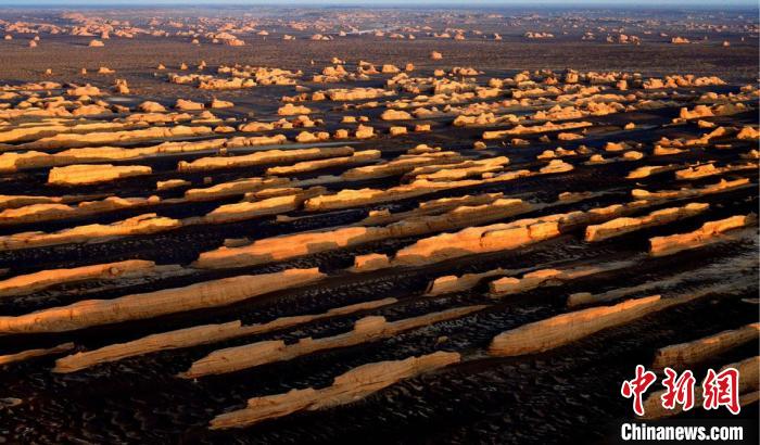 敦煌雅丹世界地質(zhì)公園。(資料圖) 敦煌市委宣傳部供圖