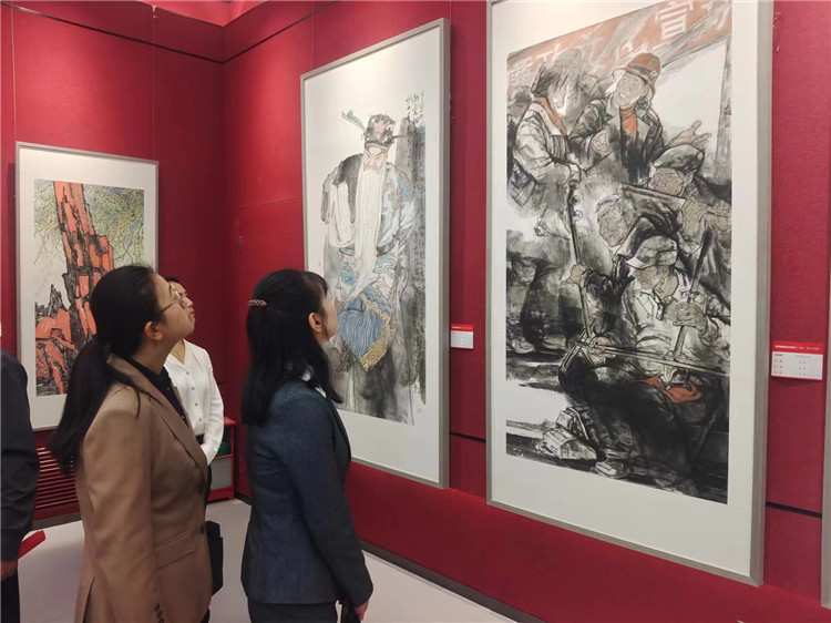 2023年5月，甘肅省紀委監(jiān)委機關(guān)、省委巡視辦、省文旅廳主辦，甘肅畫院承辦的甘肅省廉潔文化美術(shù)、書法、設(shè)計作品展開展，逾萬人參觀。.jpg