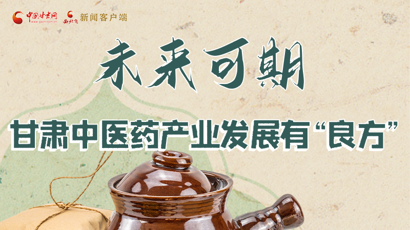 圖解|未來可期！甘肅中醫(yī)藥產(chǎn)業(yè)發(fā)展有“良方”
