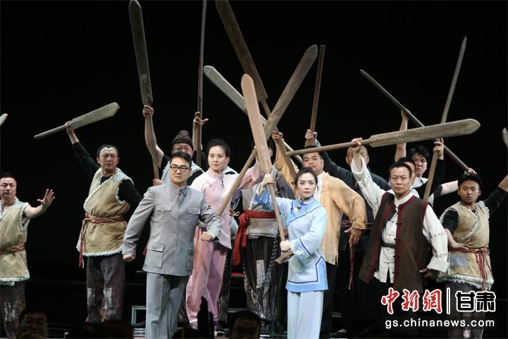 圖為演出劇照。甘肅省隴劇院供圖