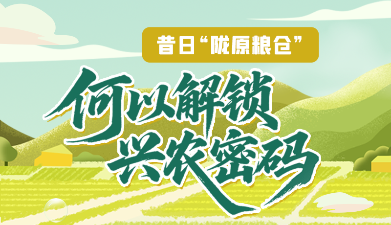 【理響中國·話隴點睛（3）】昔日“隴原糧倉”，何以解鎖“興農(nóng)密碼”