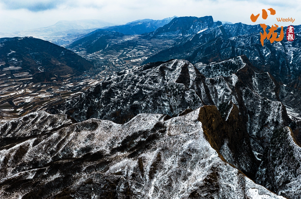 鐵籠山丹霞 一場(chǎng)春雪，億萬(wàn)年的守望