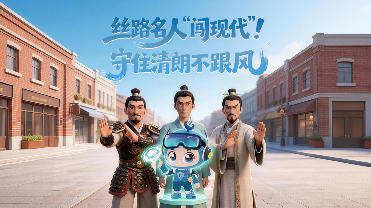 AI短視頻|絲路名人“闖現(xiàn)代”！守住清朗不跟風(fēng)