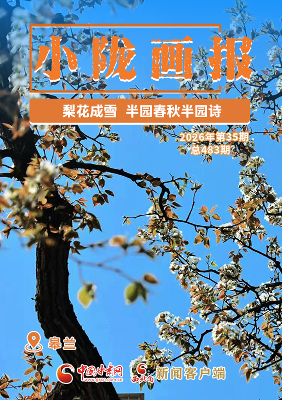 【小隴畫報·483期】皋蘭：梨花成雪，半園春秋半園詩